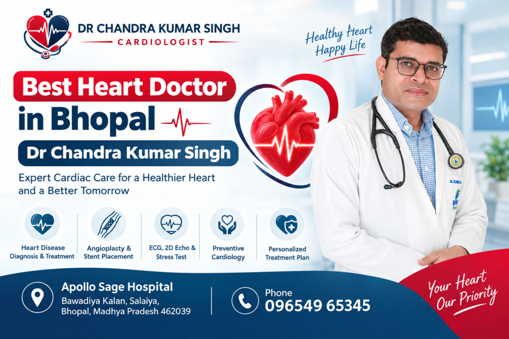 Best Heart Doctor in Bhopal - Dr Chandra Kumar Singh