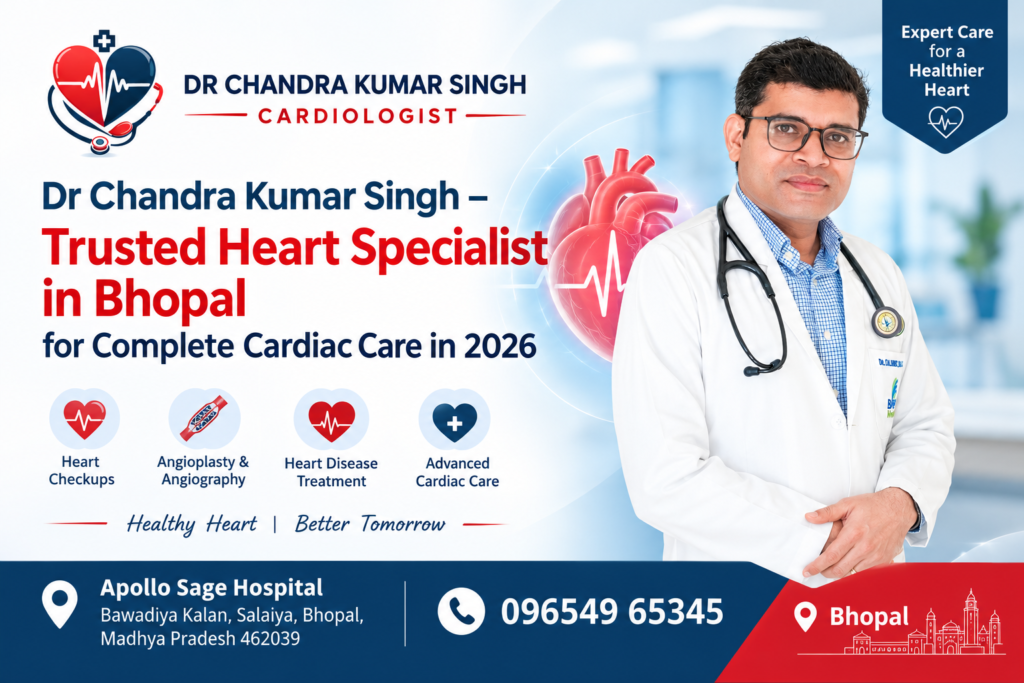Dr Chandra Kumar Singh – Trusted Heart Specialist in Bhopal for Complete Cardiac Care in 2026